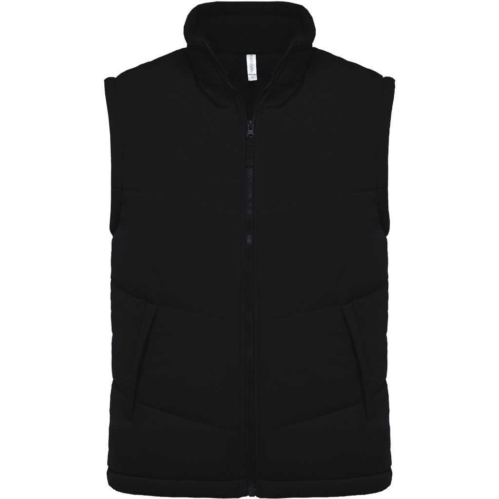 Bodywarmer doublé polaire unisexe
