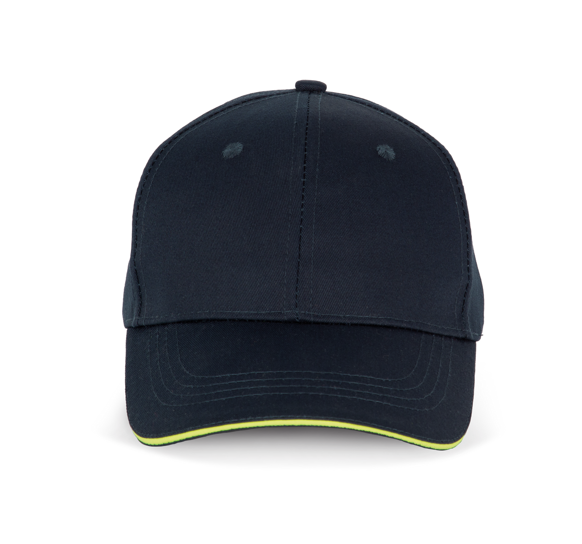 Casquette sandwich contrasté 6 panneaux